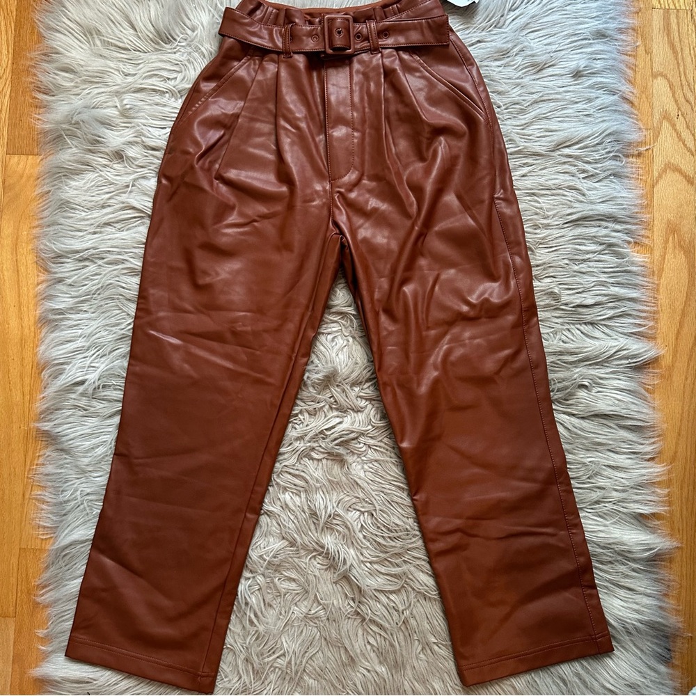 Abercrombie Vegan Leather Pants